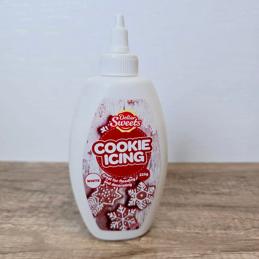 Dollar Sweets 糖霜筆/即用糖霜 - 白色/紅色 (225克) Dollar Sweets Cookie Icing - White/Red (225g)