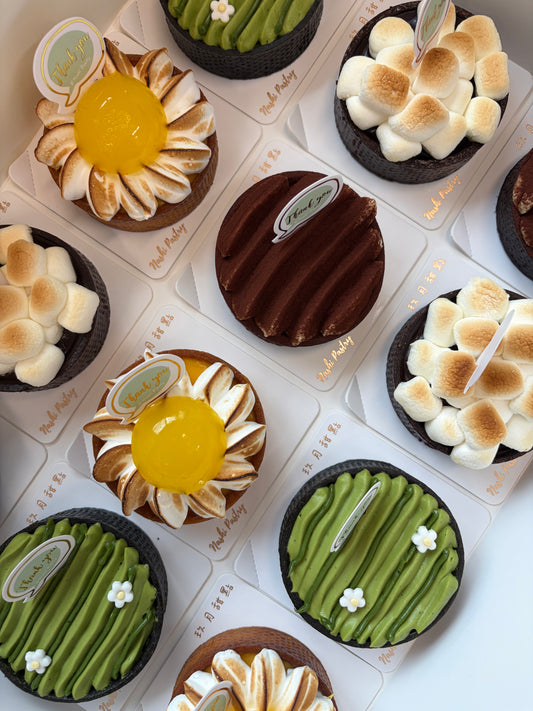 朱古力棉花糖小撻 Chocolate Marshmallow Tartlet