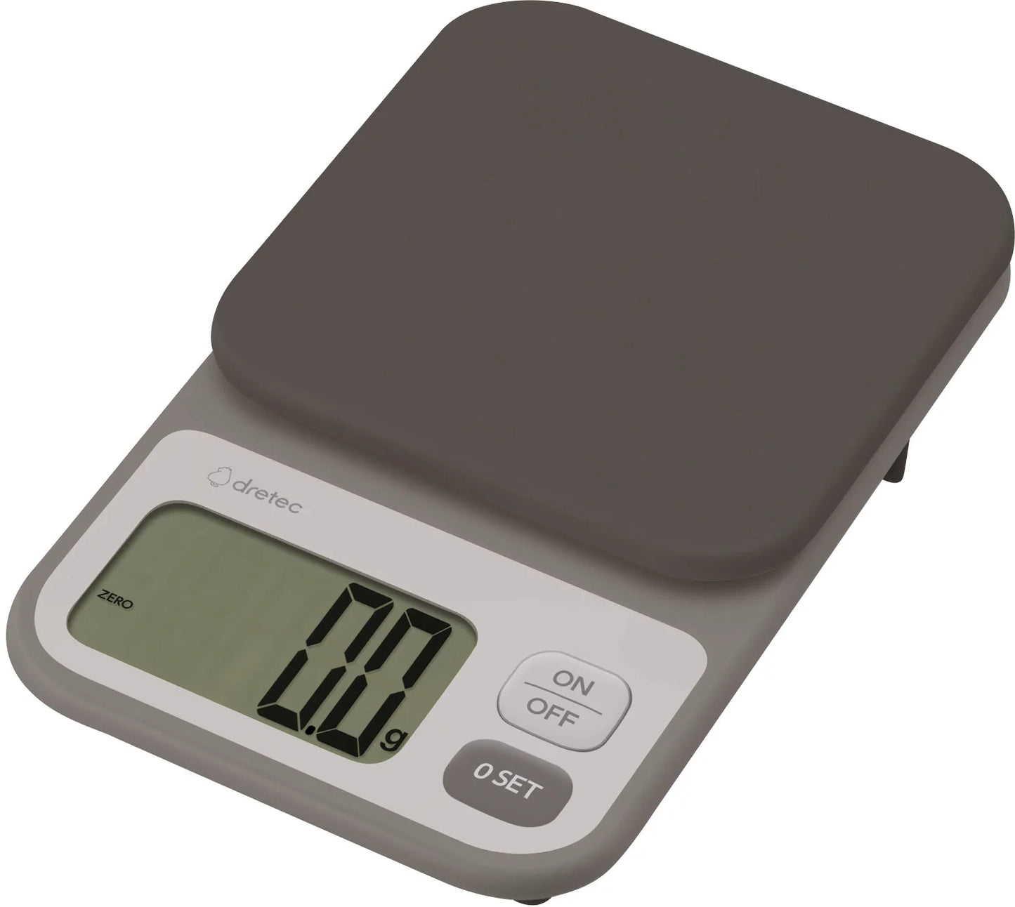日本Dretec廚房電子磅 KS-740 - 最多2000克 單位0.1克 (原裝行貨) DRETEC Digital Kitchen Scale KS-740 (0.1g-2kg) (Authorized Goods)