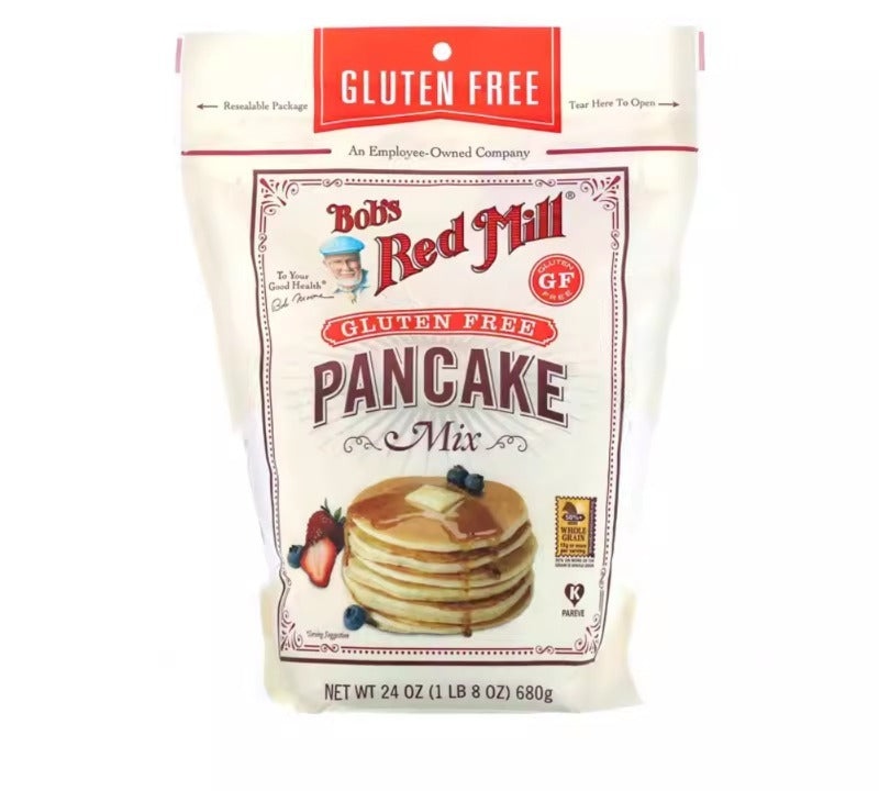 Bob's Red Mill 無麩質Pancake班戟鬆餅預拌粉 (680克) Bob's Red Mill Gluten Free Pancake Mix (680g)