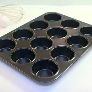 日本淺井商店12連鬆餅模 Kappabashi Asai Store Muffin Mould