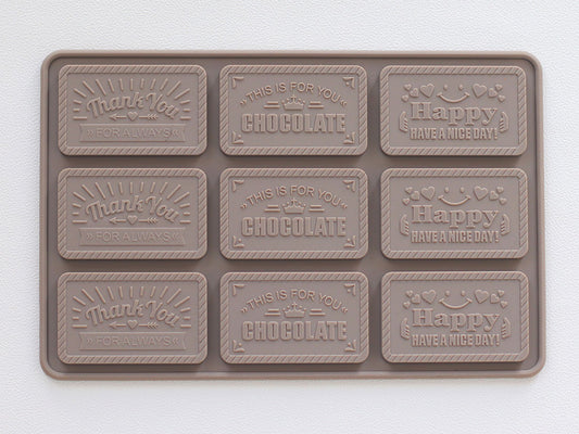 日本直送Cotta朱古力牌矽膠模 Cotta Chocolate Mold