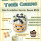明日烘焙師系列-青少年課程 [2026暑期 蛋糕基礎技巧] Youth Baking Programme [Cake Foundation Summer Course 2026]