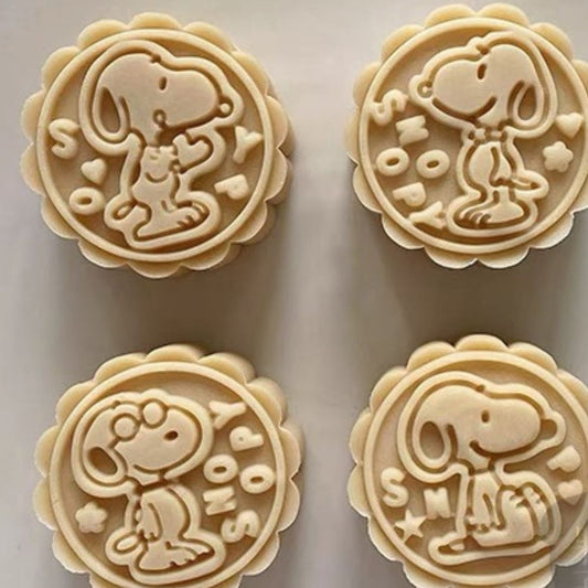 月餅模具 - Snoopy 4片裝 (50克) Mooncake Mold (50g)