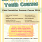 明日烘焙師系列-青少年課程 [2026暑期 蛋糕基礎技巧] Youth Baking Programme [Cake Foundation Summer Course 2026]
