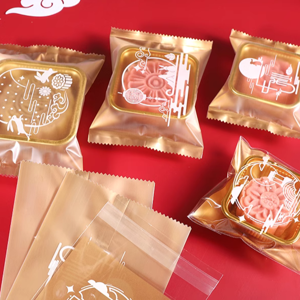 月餅包裝盒 - 秋夕圓月 (32x24x5cm) Mooncake Packaging Box - Golden Moon [不設送貨 可到門市購買]