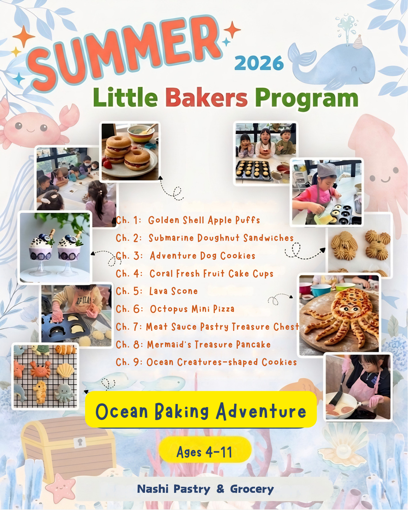 暑期小小烘焙師課程 Little Baker Summer Program
