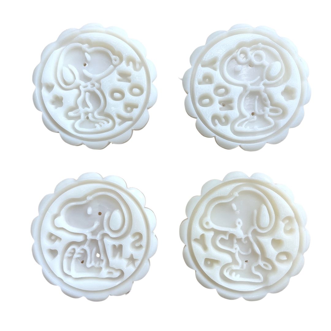 月餅模具 - Snoopy 4片裝 (50克) Mooncake Mold (50g)