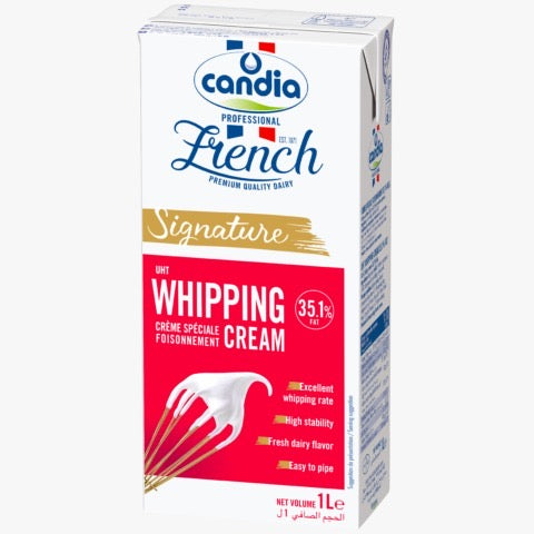 法國Candia 35.1%淡忌廉 (1公升) Candia Whipping Cream 35.1% Fat (1L)