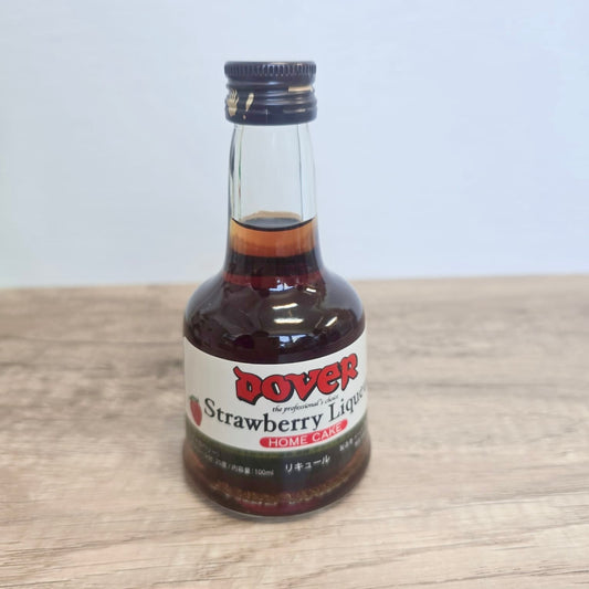 日本Dover草莓酒 - 25% alc. (100毫升) Dover Strawberry Liqueur - 25% alc. (100ml)