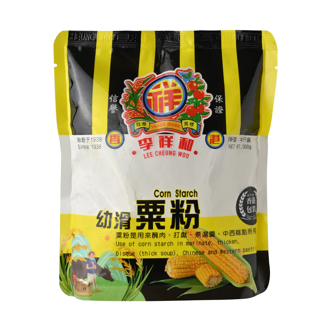 李祥和粟粉 (300克) Lee Cheung Woo Corn Starch (300g)