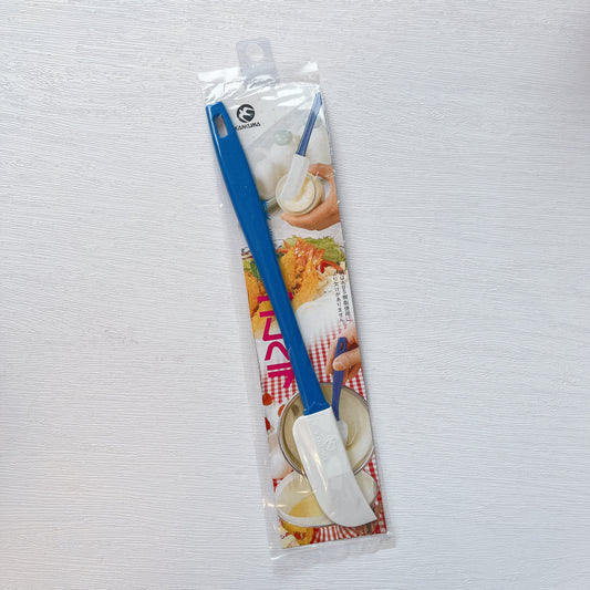 [日本製] 神田KANKUMA矽膠刮刀 - 小 (闊2.6cm長25.8cm - 耐熱200度)  [Made in Japan] KANKUMA Cooking and Baking Silicone Spatula - S (W 2.6cm L 25.8cm - Heat-resistent up to 200°C)