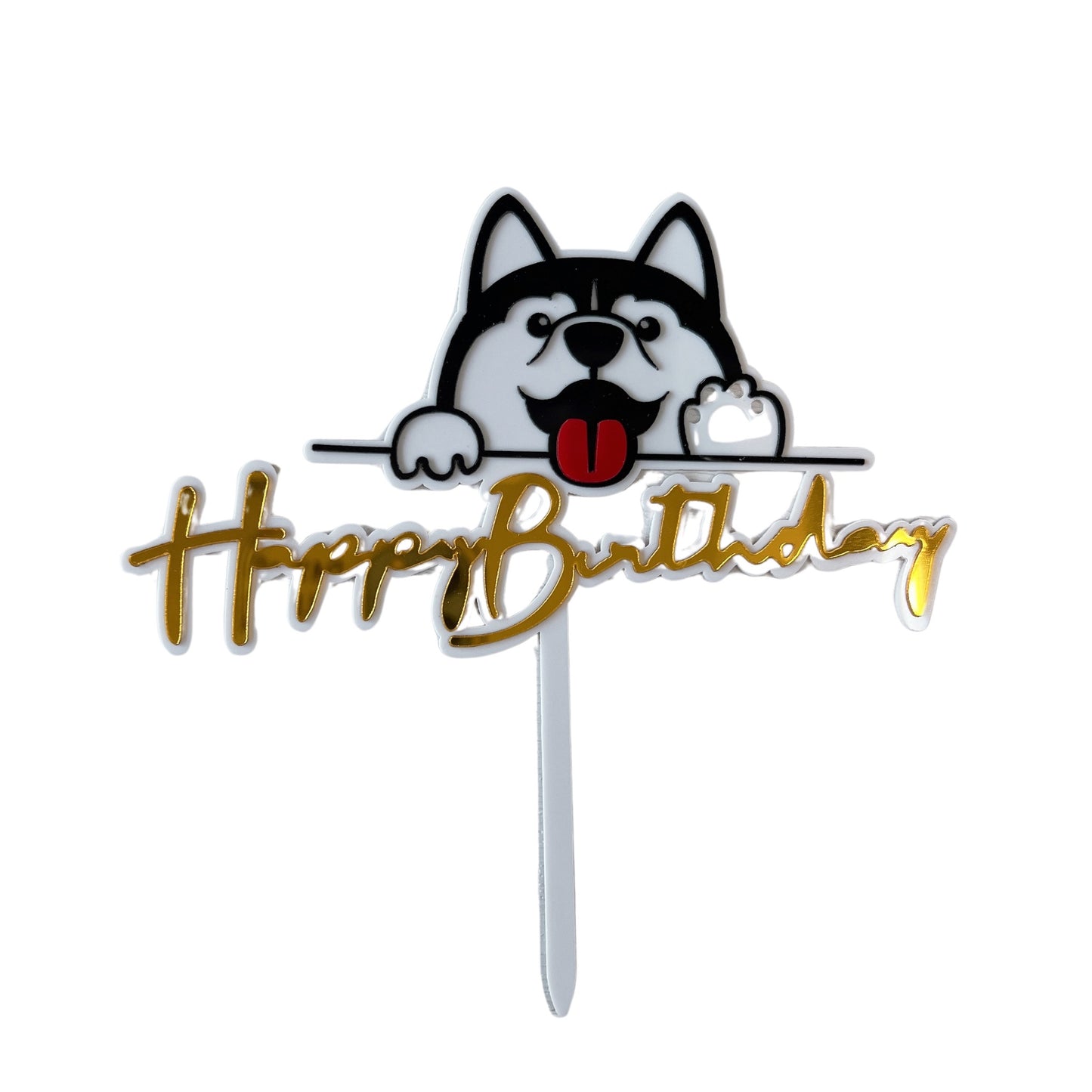 蛋糕祝福插牌 (CY-寵物) Cake Topper (CY-Pets)