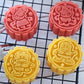 卡通月餅模具 - Peppa Pig/AP鴨 4片裝 (50克) Mooncake Mold (50g)