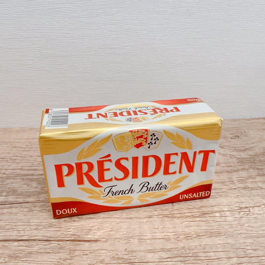 法國總統牌President無鹽牛油 (200克) President Unsalted Butter (200g)