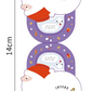 卡紙/包裝袋卡頭 - 聖誕 (20張) Bag Decoration - X'mas (20 pcs)
