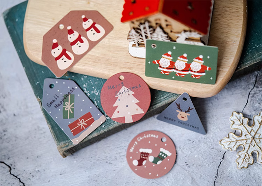 聖誕系列裝飾吊牌 (5張) Christmas Decoration Hang Tag (5 pcs)