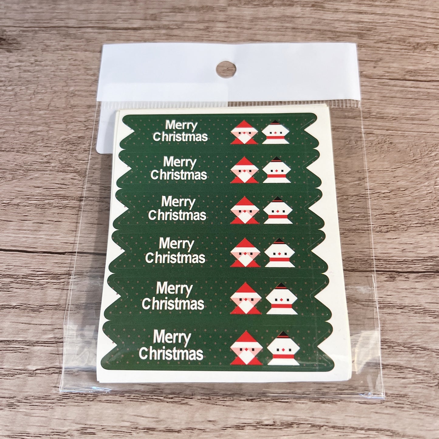 包裝貼紙 - 聖誕系列 (5張) B Stickers - X'mas B (5 pcs)