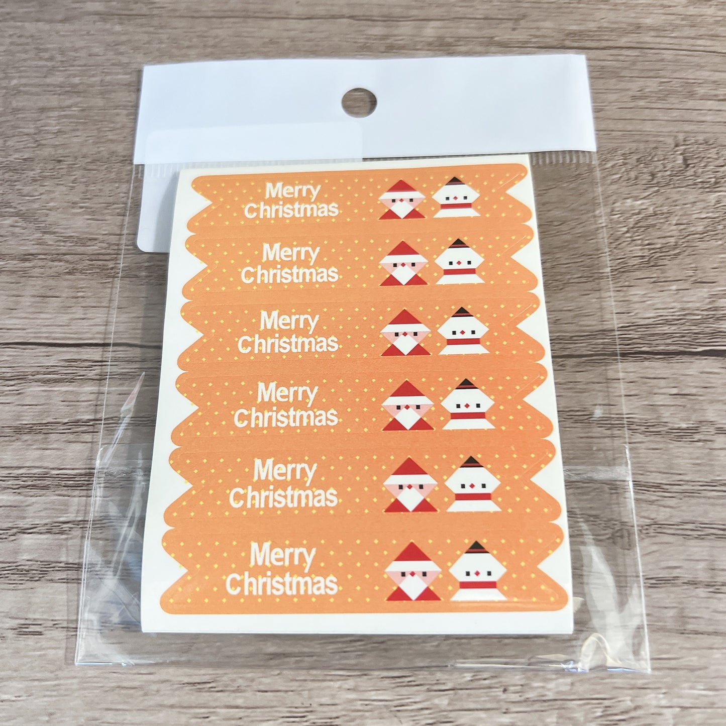 包裝貼紙 - 聖誕系列 (5張) B Stickers - X'mas B (5 pcs)