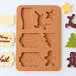 日本直送COTTA聖誕朱古力牌矽膠模 COTTA Chocolate Silicone Mould - Christmas Chocolate Plague