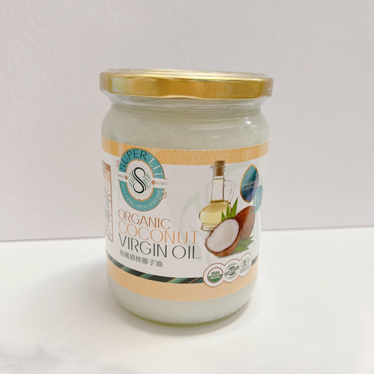 Super Lit有機初榨椰子油 - 可烘焙/煮食 (500毫升) Super Lit Organic Coconut Virgin Oil (500ml)