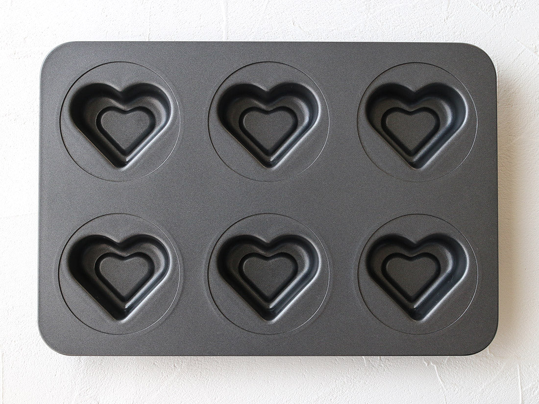 日本直送COTTA心型小蛋糕模具 COTTA Cake Mold (Heart)