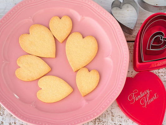 [日本直送] 小山進シェフ監修心形曲奇模具套裝 (8個裝) PATISSIER eS KOYAMA Cookies Molds - Heart (8pcs)