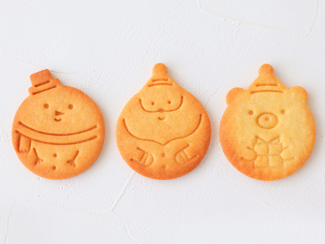 日本直送COTTA 卡通按壓式曲奇模具套裝 (聖誕節3件) COTTA Cookie Mold (Christmas 3pcs)