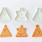 日本直送COTTA 卡通按壓式曲奇模具套裝 (聖誕節3件) COTTA Cookie Mold (Christmas 3pcs)