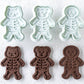 日本直送COTTA 卡通按壓式曲奇模具套裝 (萬聖節骷髏骨3件) COTTA Cookie Mold (Halloween)