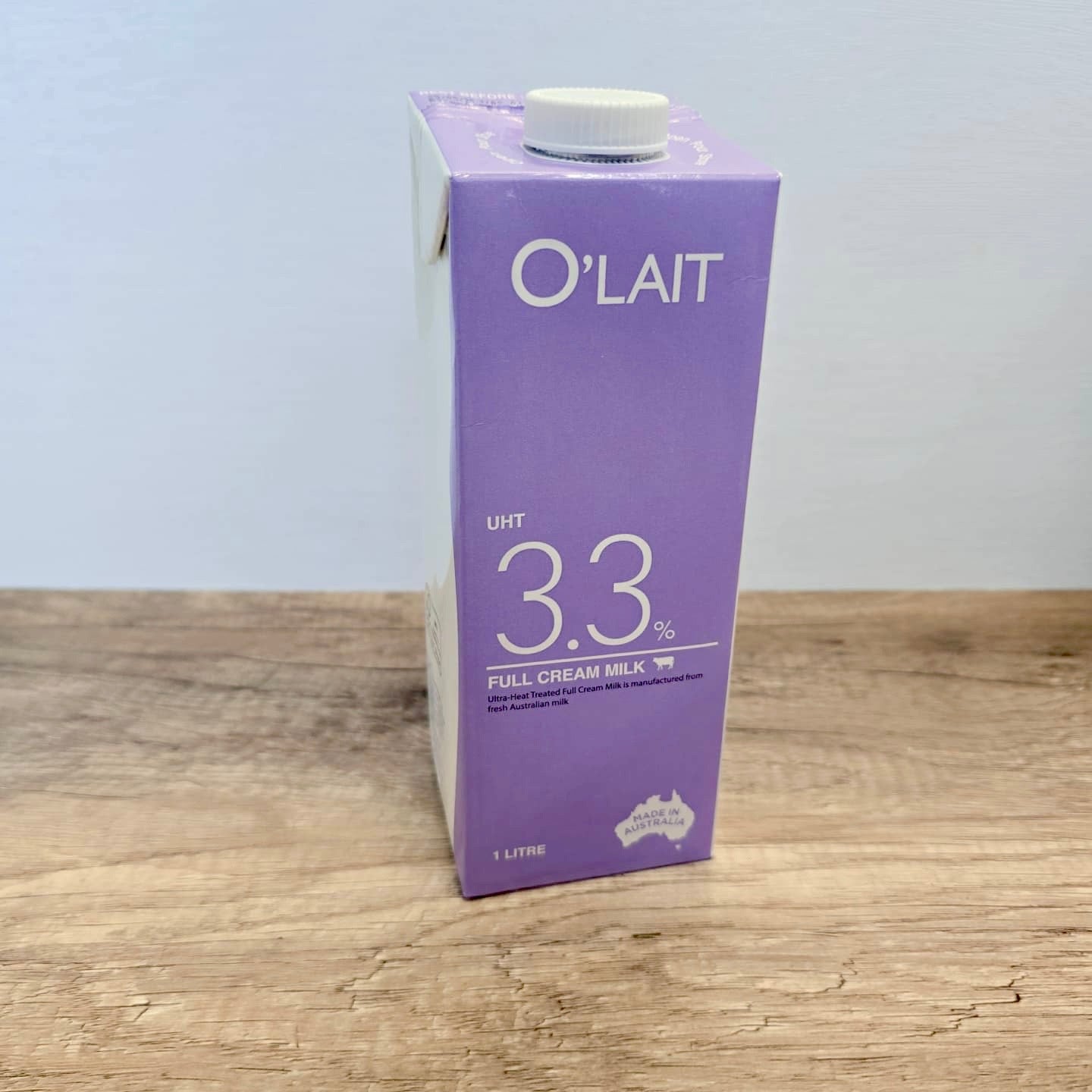 澳洲O'lait全脂紙包奶 (1公升) O'lait UHT Full Cream Milk (1L) – Nashi Grocery玖月烘焙 ...