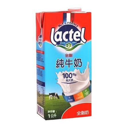 Lactel全脂牛奶 (1公升)	Lactel Full Cream / Whole Milk (1L)