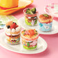 日本直送Torune膠杯(4個) 可放慕斯/果凍-動物派對 Japan Plastic Cup (4 pcs) For Mousse/Jelly- Animals Party