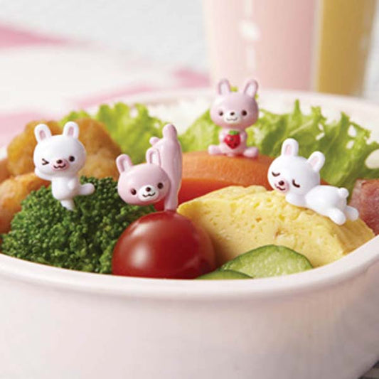 日本直送Torune便當叉/食物籤 - 兔子 Torune Bento Pick/Decoration - Rabbit