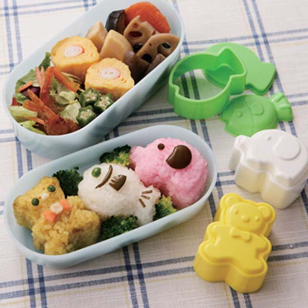 日本直送Torune三文治模具/飯糰模具 (動物3件) Japan Sandwich & Rice Ball Mold (Animals - 3 pcs)