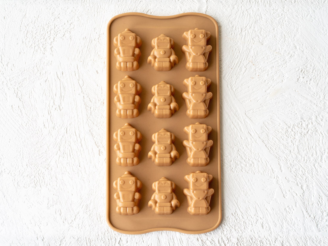 日本直送COTTA機械人朱古力矽膠模 COTTA Chocolate Silicone Mould - Robots