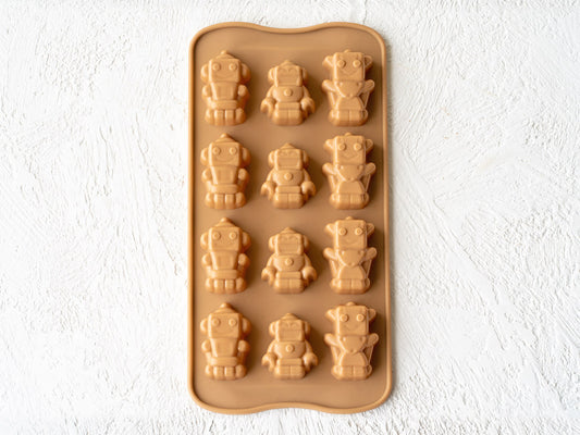 日本直送COTTA機械人朱古力矽膠模 COTTA Chocolate Silicone Mould - Robots