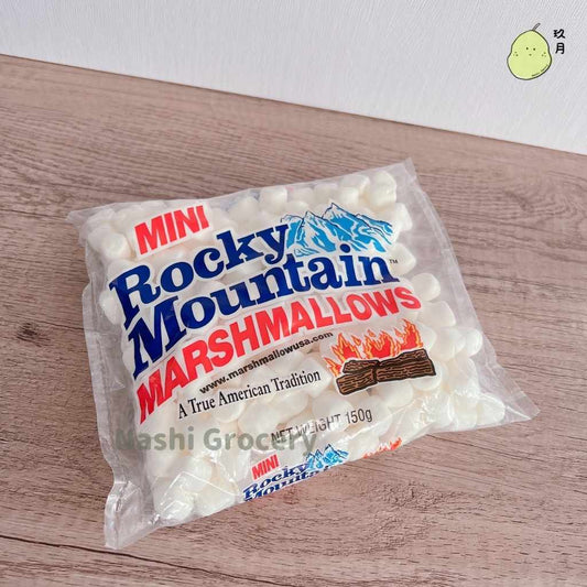 洛磯山白色迷你棉花糖 (150克) Rocky Mountain Mini Marshmallow - White (150g)