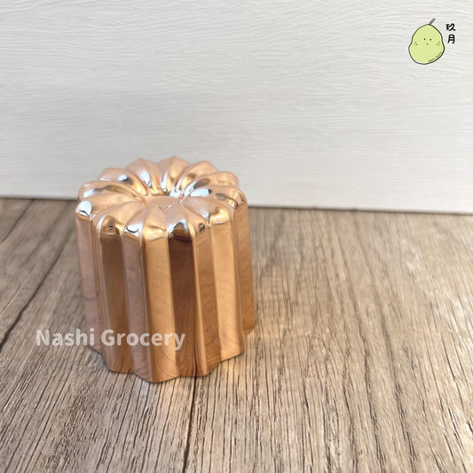 日本淺井商店銅製可麗露模具 Kappabashi Asai Store Canele Mold