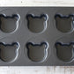 日本直送Cotta小熊6連帶蓋鬆餅模Cotta Animal Muffin Mold - Bear
