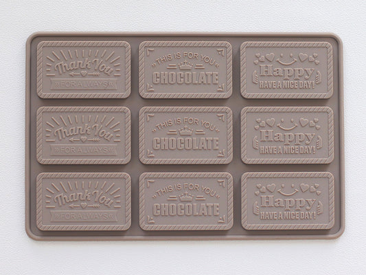 日本直送Cotta朱古力牌矽膠模 Cotta Chocolate Mold