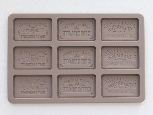 日本直送Cotta朱古力牌矽膠模 Cotta Chocolate Mold