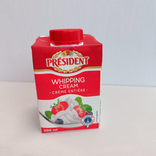 總統牌淡忌廉 (200毫升) President Whipping Cream (200ml)