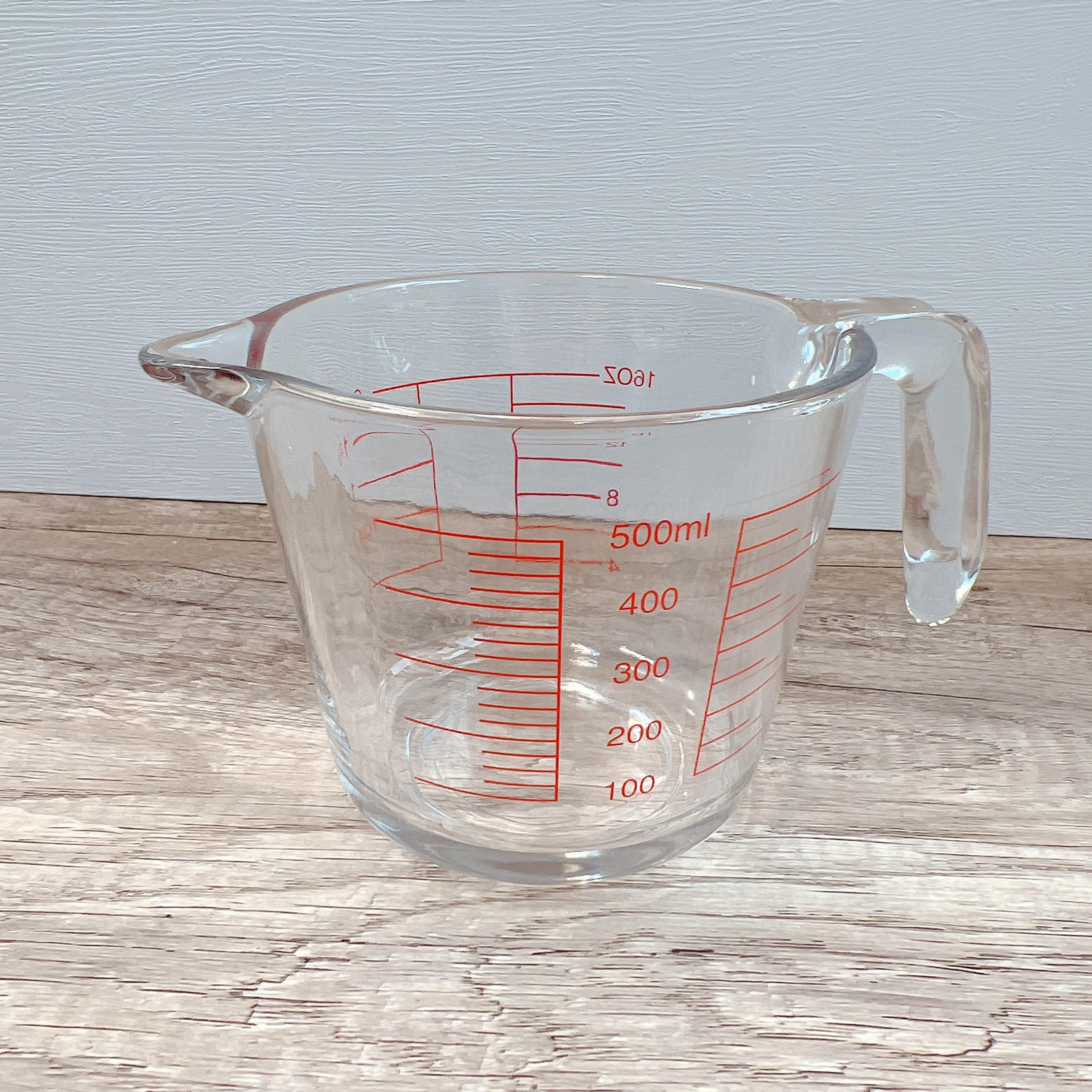 玻璃量杯 (500毫升) Glass Measuring Cup (500ml) | 玖月烘焙食材雜貨店 Nashi Grocery ...